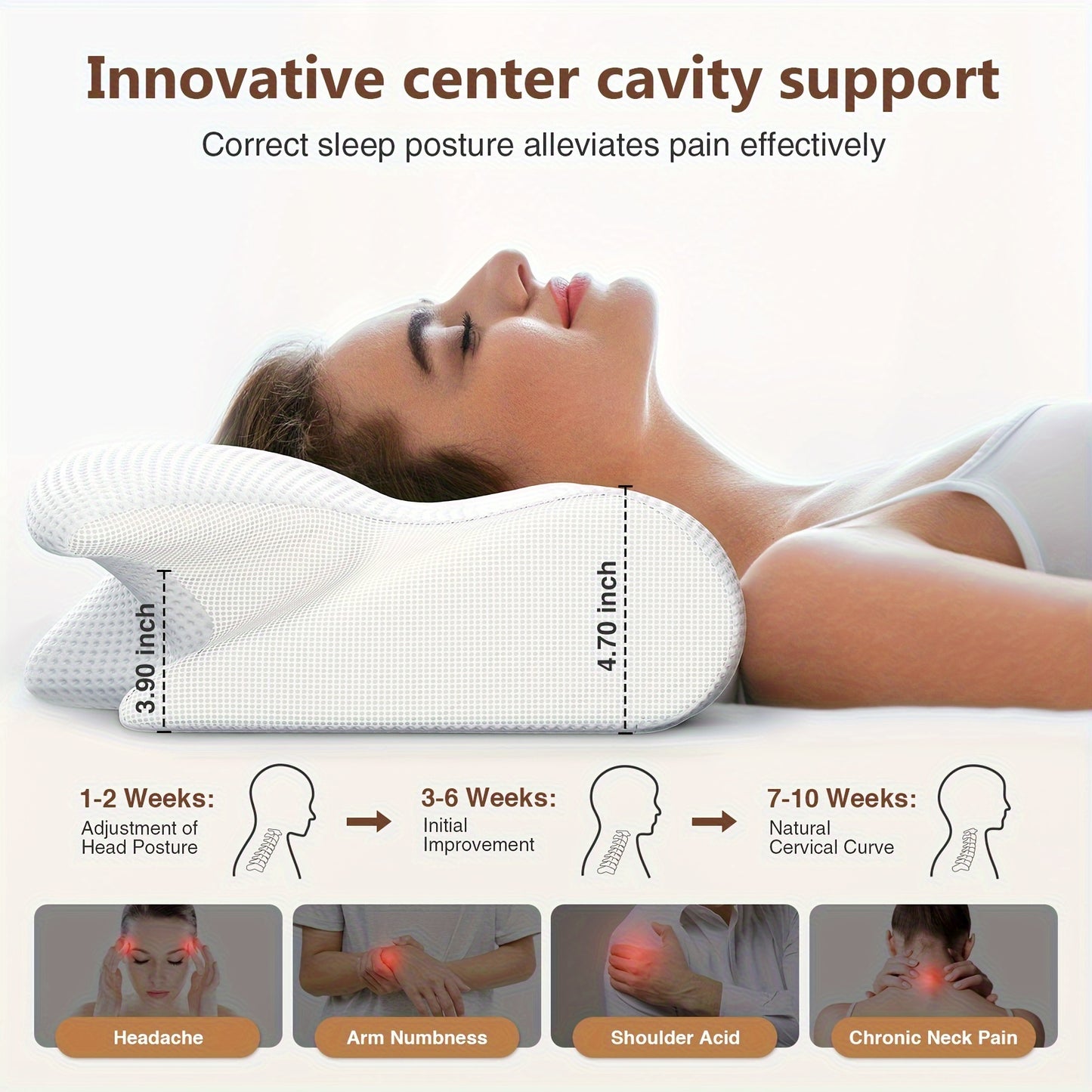 PrecisionSleep Tech Pillow