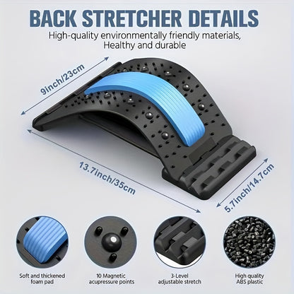 Back Stretcher For Lower Back Pain Relief  >>>🗣️Buy One, Get One Free! 🎁🛒