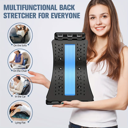 Back Stretcher For Lower Back Pain Relief  >>>🗣️Buy One, Get One Free! 🎁🛒