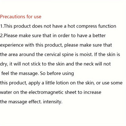 Masajeador de cuello inteligente portátil: ¡alivio avanzado con control remoto inalámbrico y amasado de tejido profundo!