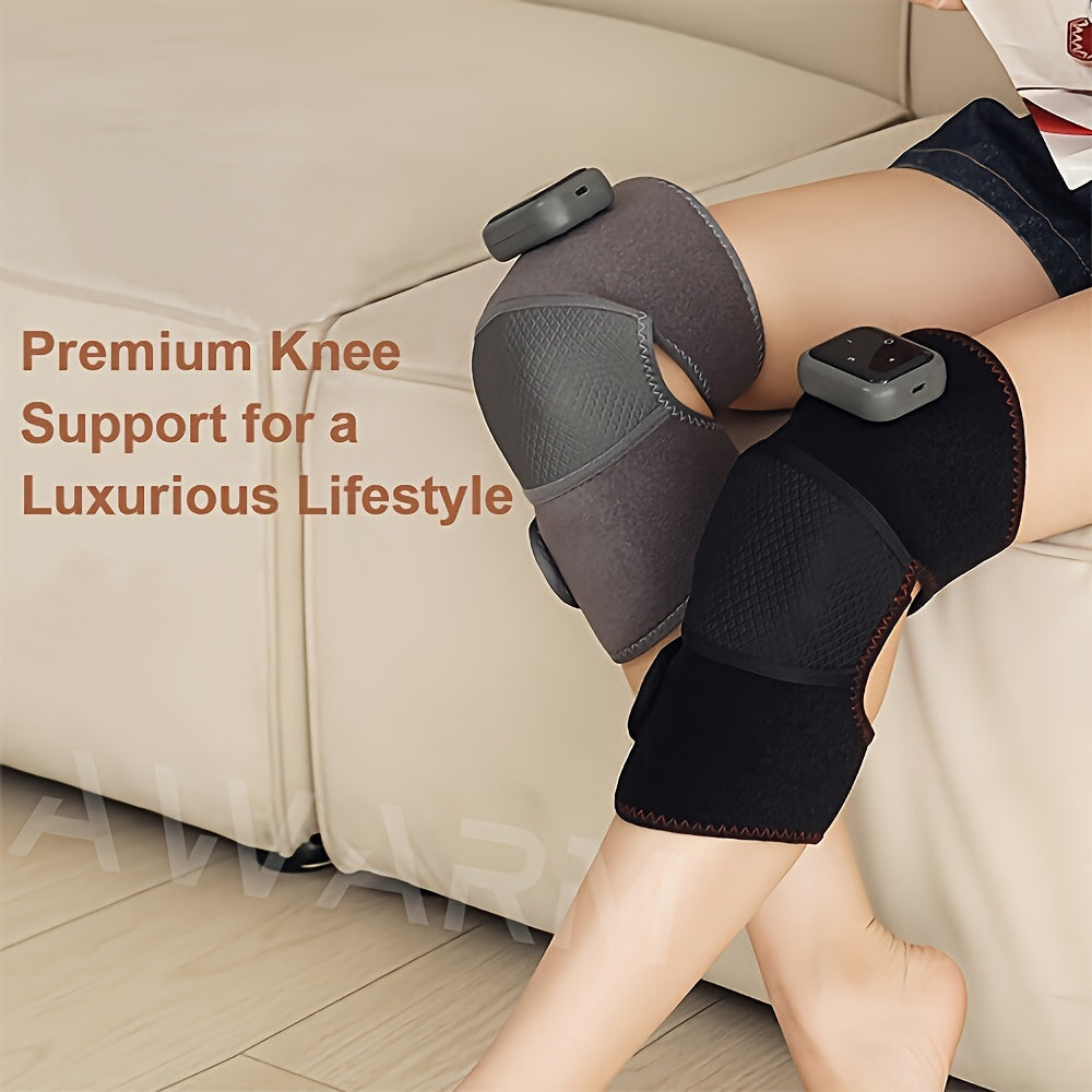 3-In-1 Heated Knee Elbow Shoulder Brace Wrap – Ultimate Pain Relief and Comfort!