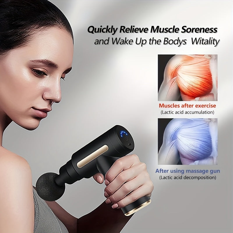 Deep Tissue Massage Gun - Ultimate Relief for Back and Neck!